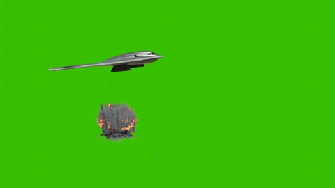 B2 Spirit Bomber Stock Footage 312087757