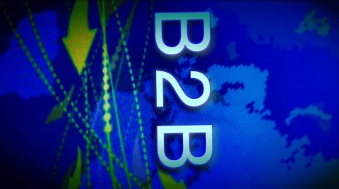 B2B background 2 Stock Footage 486677