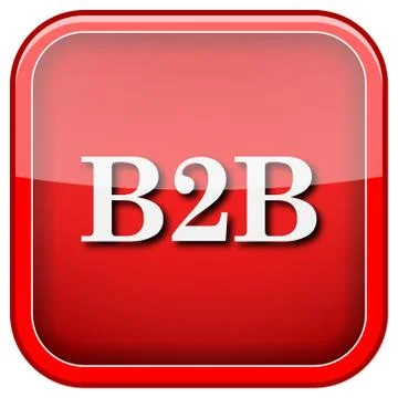 B2b icon Stock Illustration