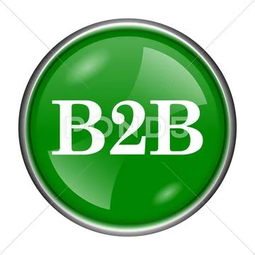 B2b icon Stock Illustration