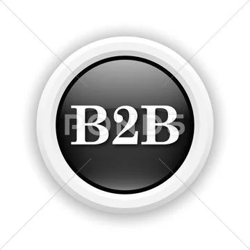 B2b icon Stock Illustration