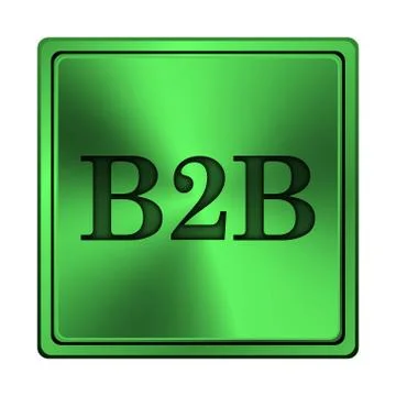 B2b icon Stock Illustration