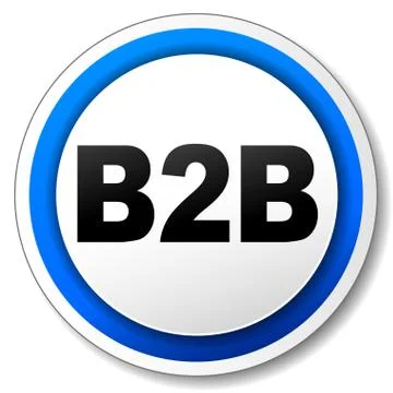 B2b icon Stock Illustration