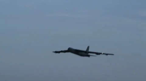 B52 flyover Vídeo Stock 11367436