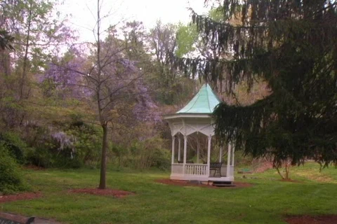 BA Gazebo003 Stock Footage