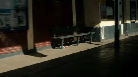 BA train stop 2 shots Stock Footage 10794686