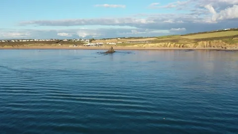 BA Ursus - Cornwall Drone - 010 Stock Footage 140990775