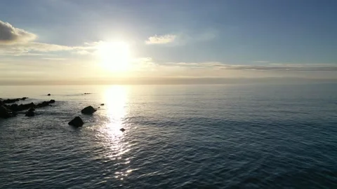 BA Ursus - Cornwall Drone - 012 Stock Footage 140990492