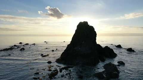 BA Ursus - Cornwall Drone - 014 Stock Footage 140991077