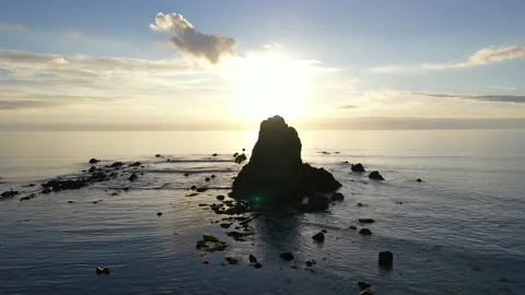 BA Ursus - Cornwall Drone - 016 Stock Footage 140990573