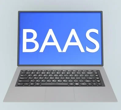 BAAS - internet concept Stock Illustration
