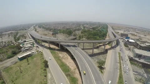 Bab-e peshawer Flyover A.mp4 Video stock 69142235
