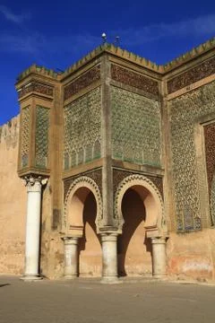 Bab mansour Foto stock