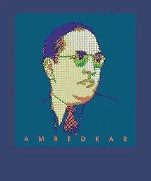 Baba Saheb Abmedkar Stock Illustration