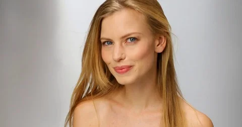 Babe has got blue eyes Video stock 80498100