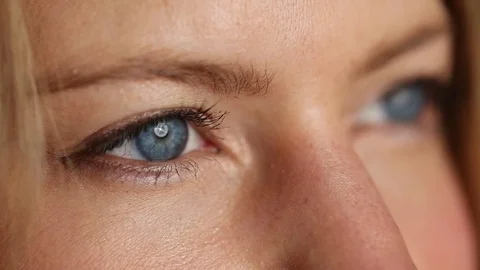 Babe has got blue eyes Stock Footage 83431053