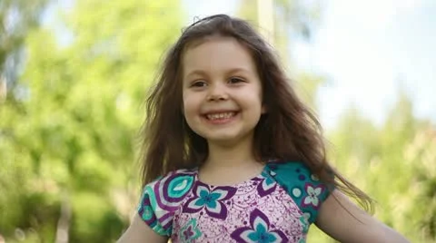 Babe in nature Stock Footage 11132014