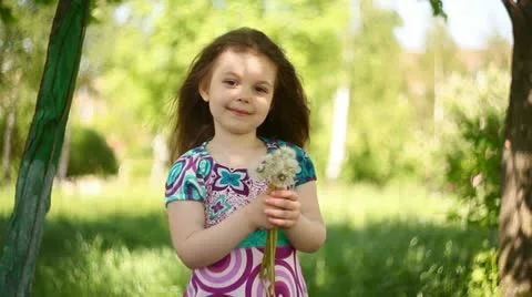 Babe in nature Stock Footage 11132413