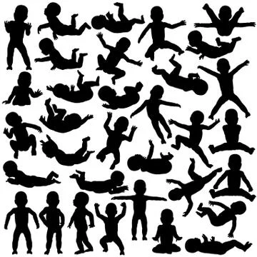 Babies Stock Illustration