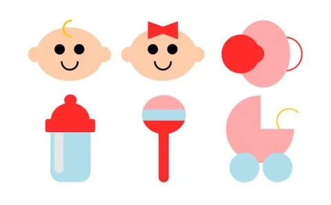 Babies Stock Illustration