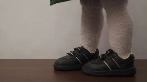 Babies steps Stock Footage 29342567