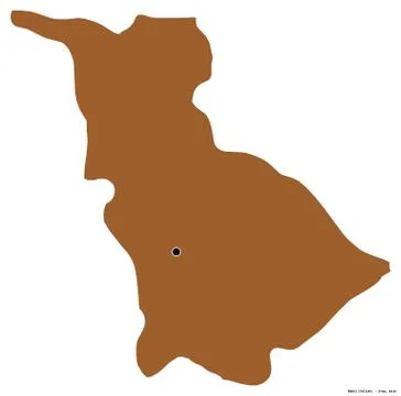 Babil, province of Iraq, on white. Pattern Illustrazione stock