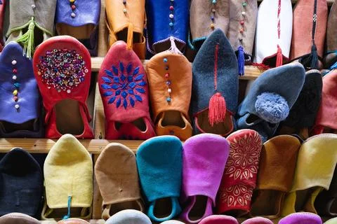 Babouches Foto stock