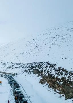 Babusar Pass or Babusar Top is a mountain pass in Pakistan Stock Photos