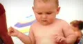 Baby at the Beach 2 HD Footage