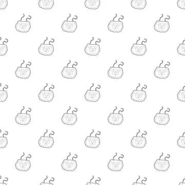 Baby bib pattern seamless Illustrazione stock