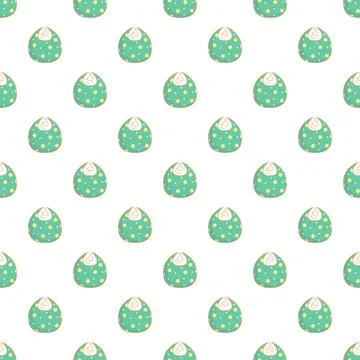 Baby bib seamless pattern with yellow stars Illustrazione stock