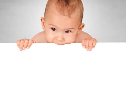 Baby bite Stock Photos