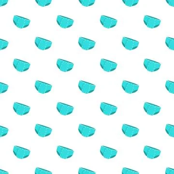 Baby blue diaper seamless pattern background design Stock Illustration