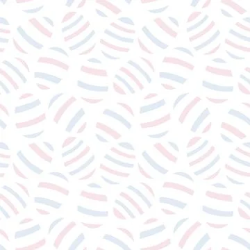 Baby Blue Easter Egg Seamless Pattern Background Stock Illustration