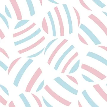 Baby Blue Easter Egg Seamless Pattern Background Stock Illustration