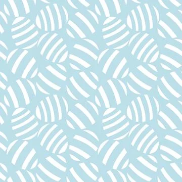 Baby Blue Easter Egg Seamless Pattern Background Illustrazione stock