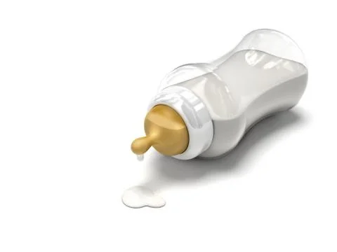 Baby bottle Stock Illustration