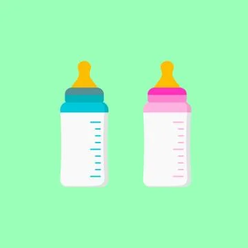 Baby bottle イラスト素材
