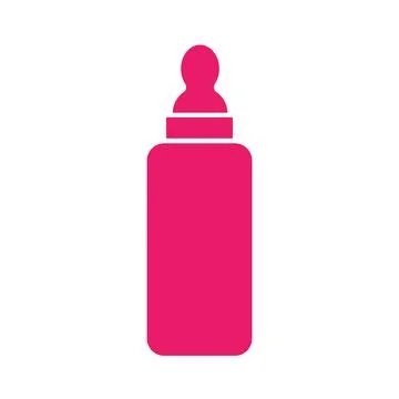 Baby bottle Stock Illustration