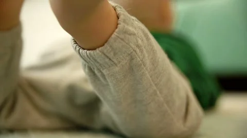 Baby boy is crawling. FULL HD Stock Footage 48974741