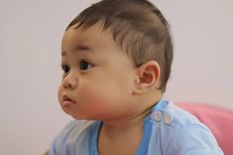 Baby boy 写真素材