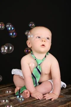 Baby Bubbles Stock-Fotos