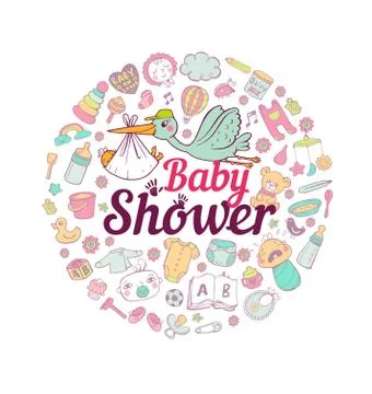 Baby Care Stock Illustration
