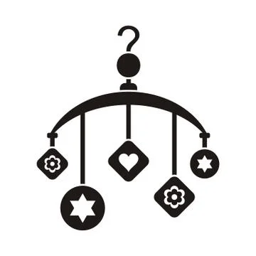 Baby carousel Stock Illustration