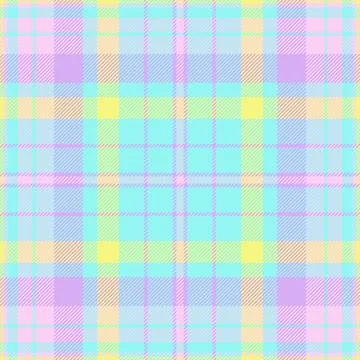 Baby check plaid pattern, scarf tartan fabric background. Wrapping texture .. Stock Illustration