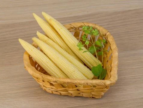 Baby corn Stock Photos