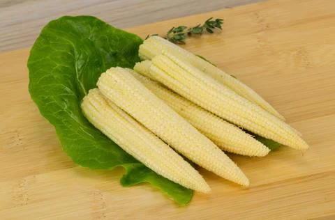 Baby corn Stock Photos