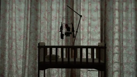 Baby Cot Stock Footage 226111443