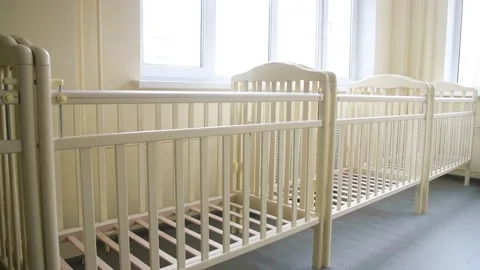 Baby cots in the room 動画素材 152108080