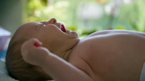 Baby crying Stock Footage 39371397